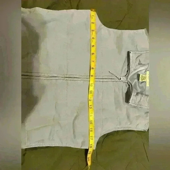 Eddie Bauer ladies light blue zipper vest size small - Picture 3 of 5